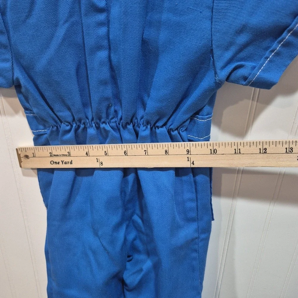 Vintage Boys Coverall/Astronaut Suit Sports Theme READ